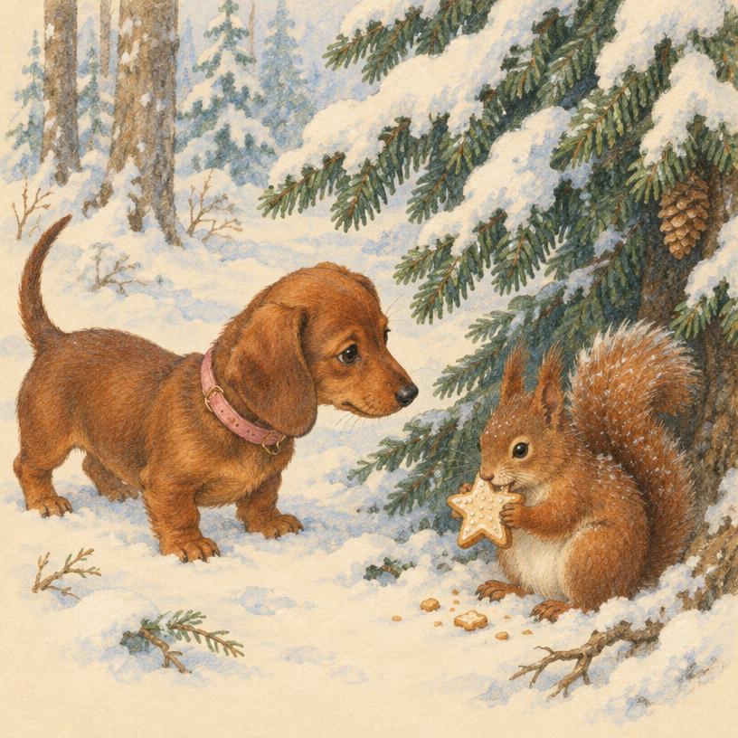 Beispielillustration Die Weihnachtsguetzli, Seite 3